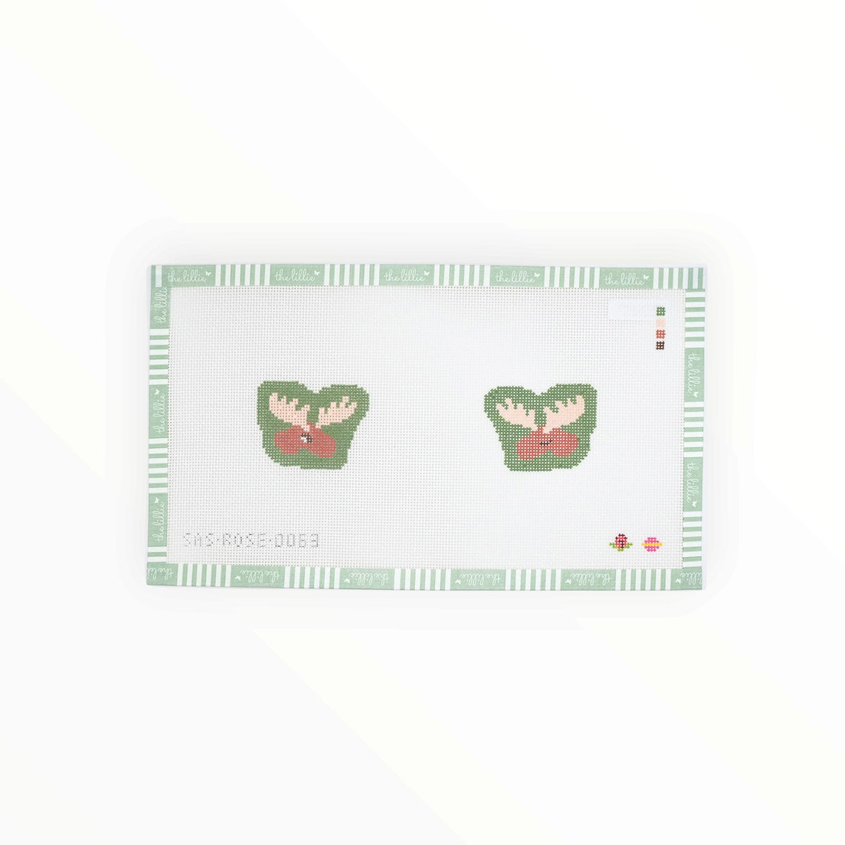 Moose Charm | Needlepoint Canvas