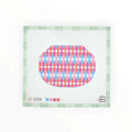 Teardrops Kiss Lock Bag – Bright | Needlepoint Canvas