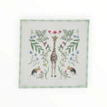 EA Giraffe with Botanicals | Needlepoint Canvas