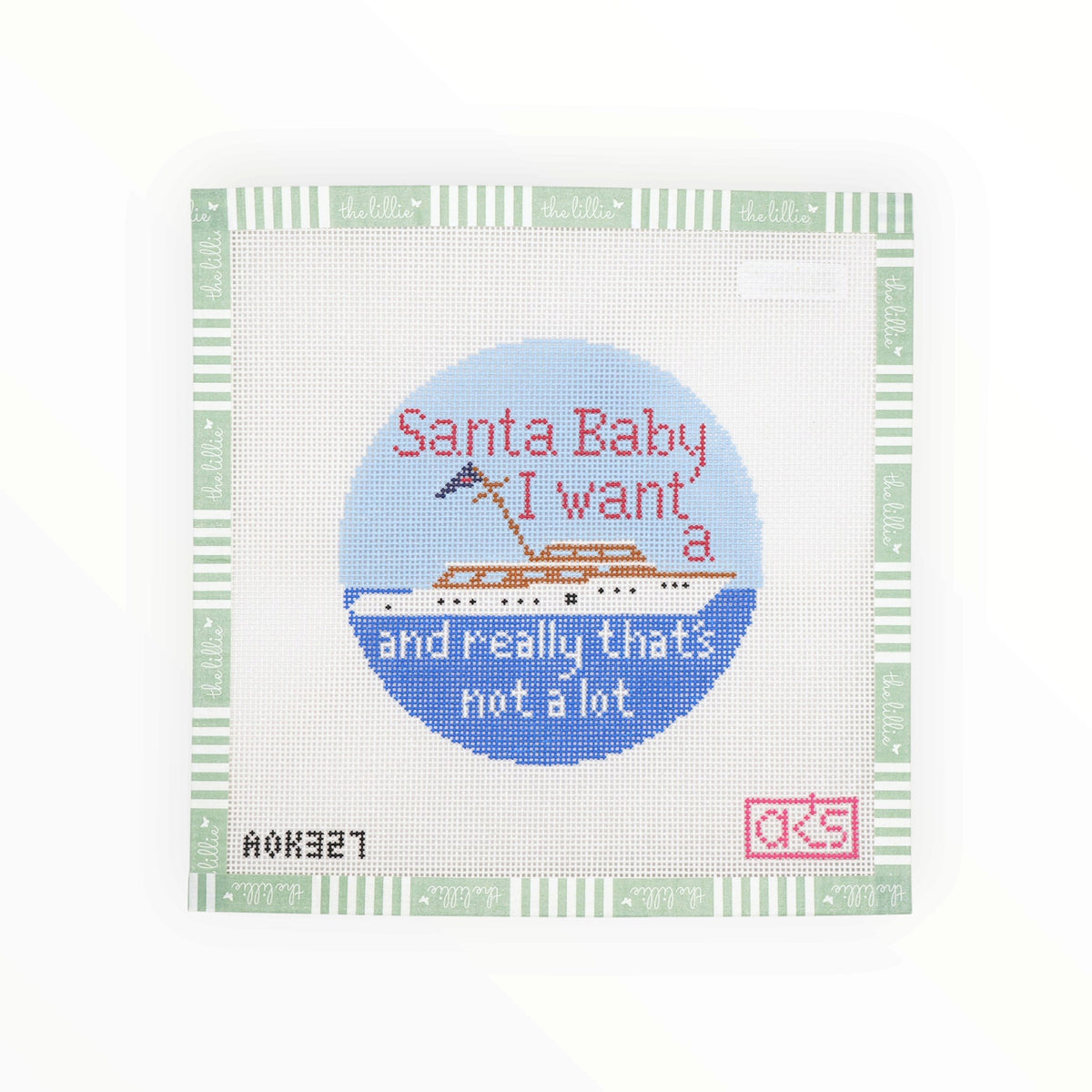 Santa Baby - Yacht | Needlepoint Canvas
