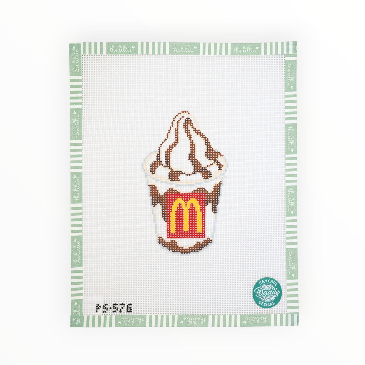 Ice Cream Cup | Needlepoint Canvas