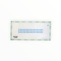 Large Gingham Key Fob - Blue | Needlepoint Canvas