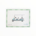 To the Beach Please! 6 Seater Golf Cart | Needlepoint Canvas