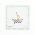 Tub Friends Giraffe | Needlepoint Canvas