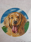 Happy Golden | Needlepoint Canvas
