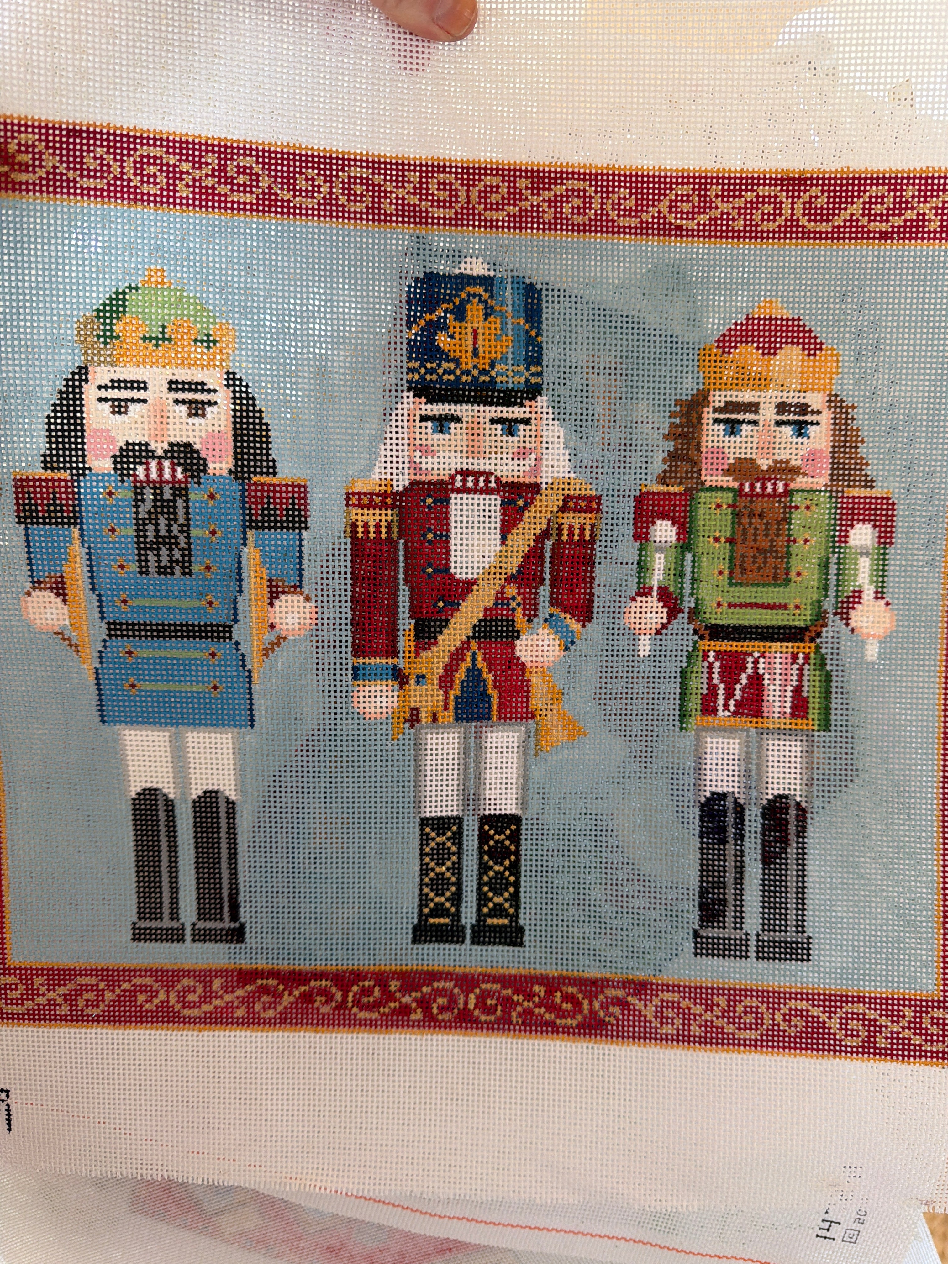 Nutcracker Trio – 13 Mesh | Needlepoint Canvas