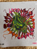Beet Mandala | Needlepoint Canvas
