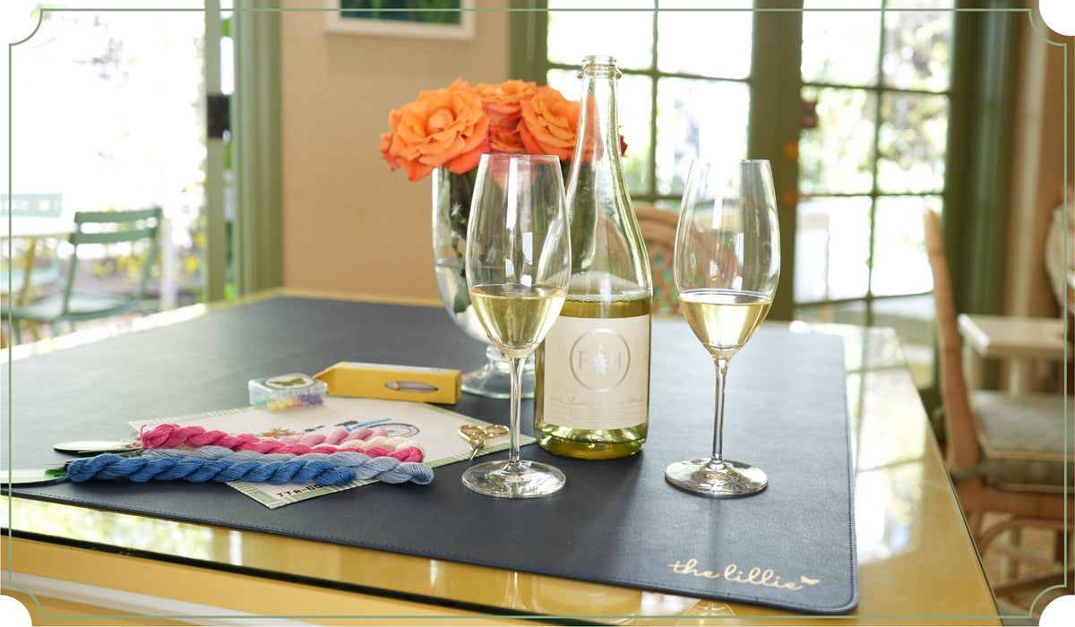 The Lillie x Folded Hills: Guided Sip & Stitch