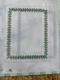 Berry Foliage 5" X 7" Picture Frame | Needlepoint Canvas