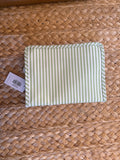 Roadie Medium Zip Pouch - Pimlico Stripe Sage