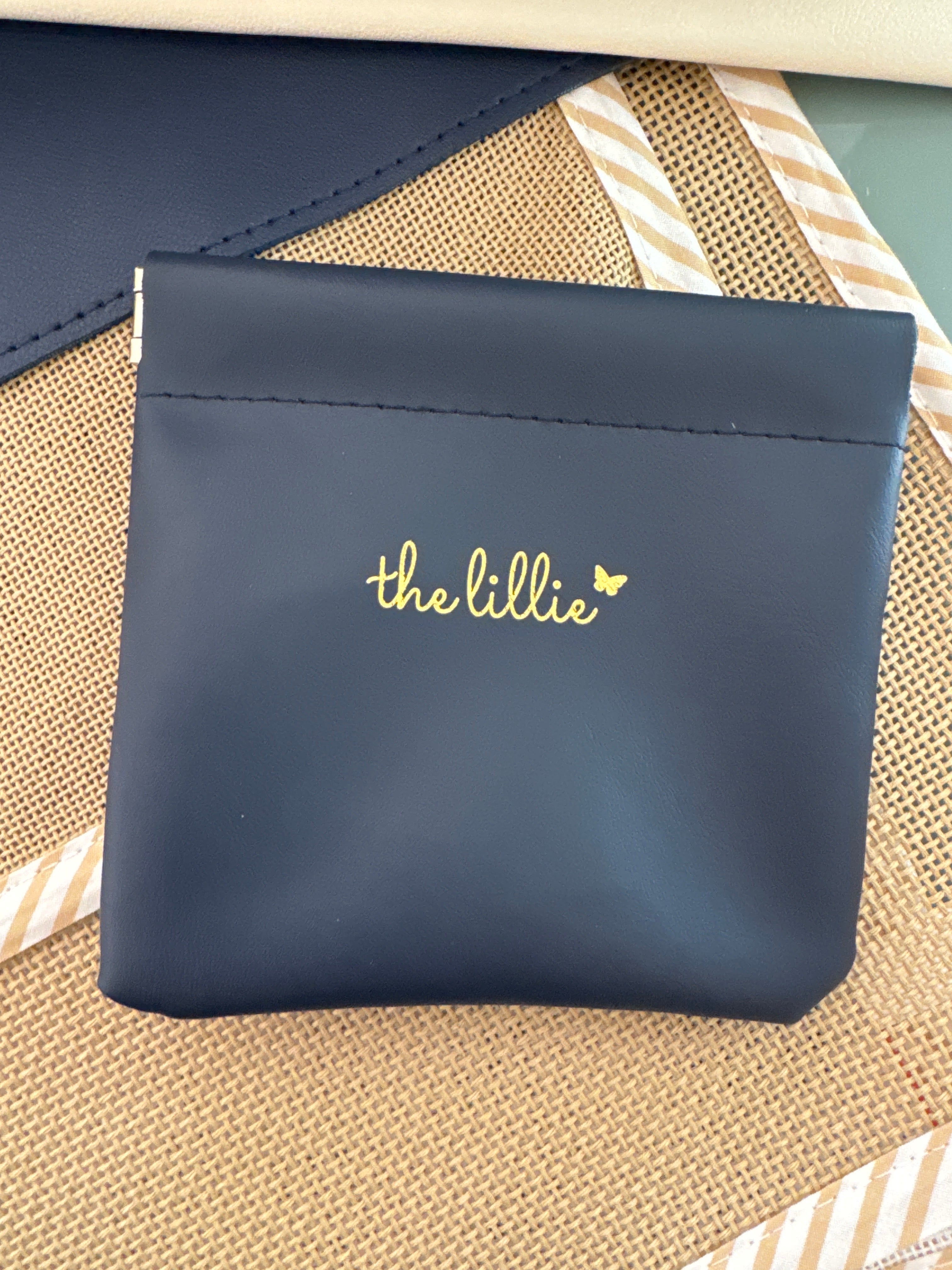 The Lillie Dice Pouch - Navy