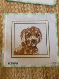 Dog – Framed Doodle | Needlepoint Canvas