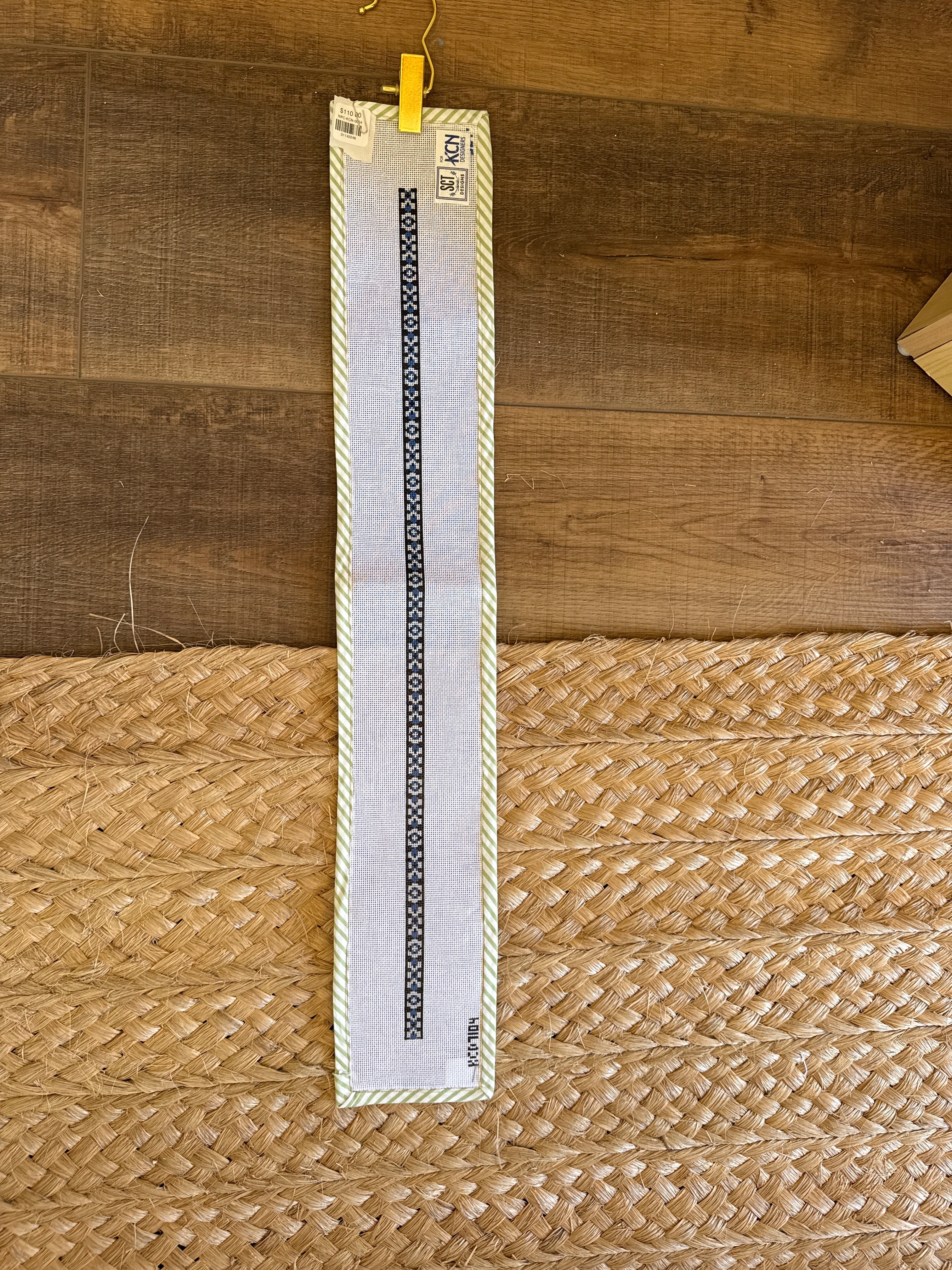 The Ribbon Collection Hatband | Needlepoint Canvas
