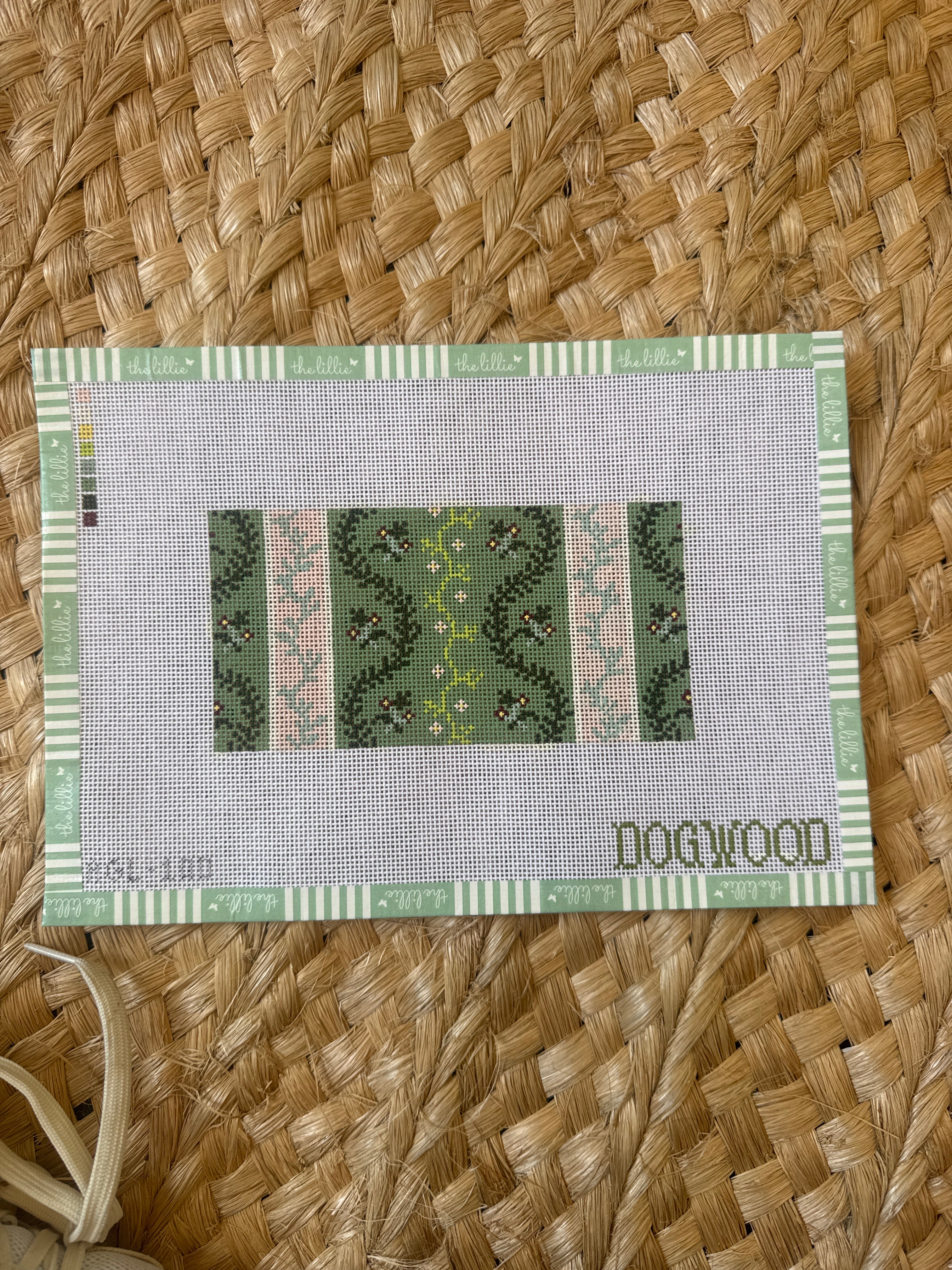Victorian Garden Insert | Needlepoint Canvas