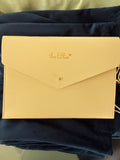 The Lillie Leather Mahj Card Holder - Ivory