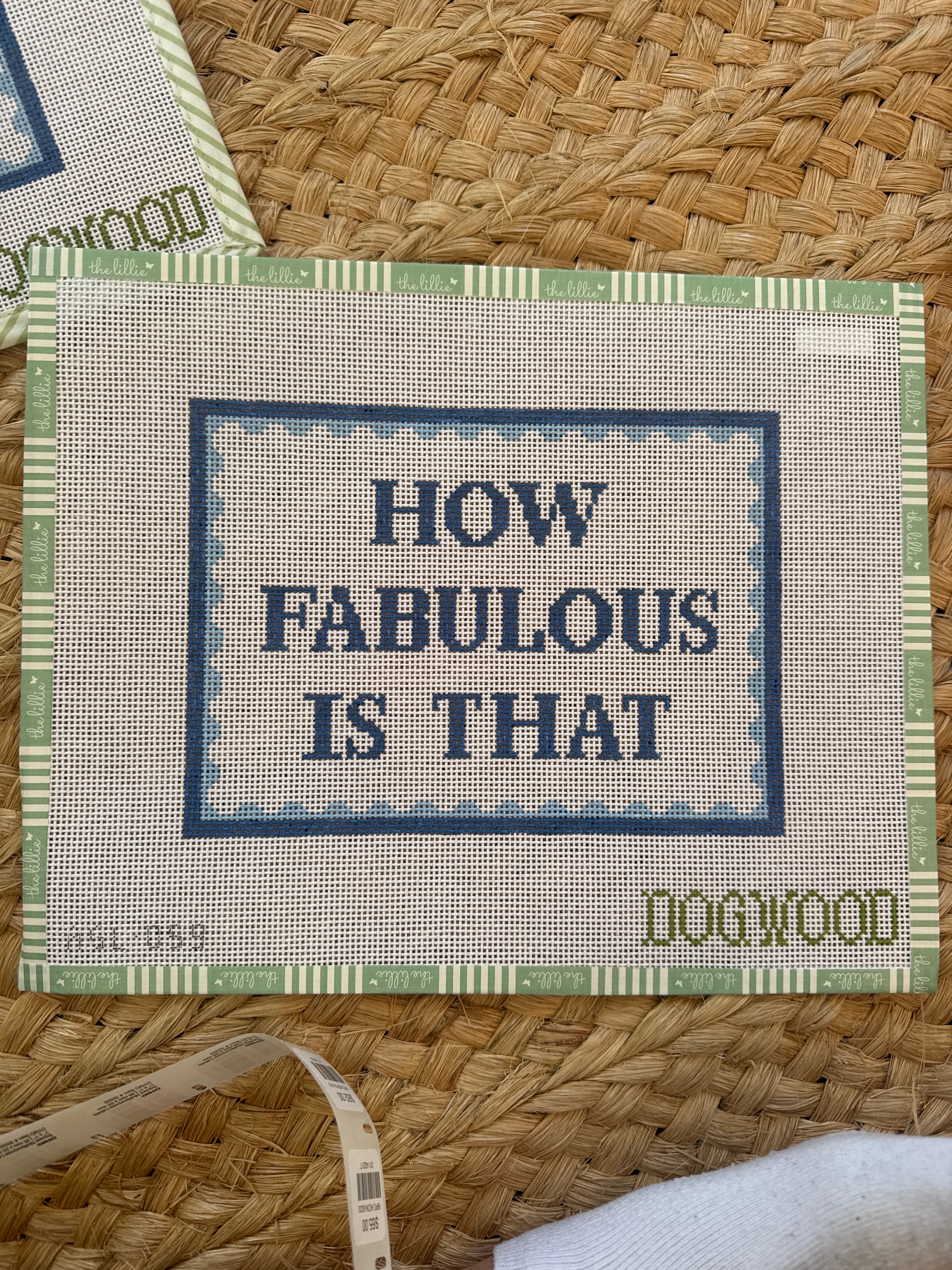 How Fabulous Is That | Needlepoint Canvas