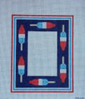 Rocket Pop Frame | Needlepoint Canvas