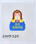 Rams Angel | Needlepoint Canvas