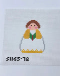 Yellow Choir Angel | Needlepoint Canvas