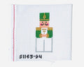 Green Nutcracker Angel | Needlepoint Canvas