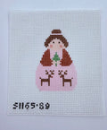 Reindeer Angel | Needlepoint Canvas