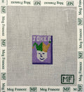 Mahjong Joker Mini needlepoint canvas