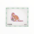 Holiday Kangaroos needlepoint canvas by KCN Designers