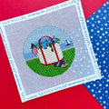 Patriotic Tote Bag Needlepoint Canvas