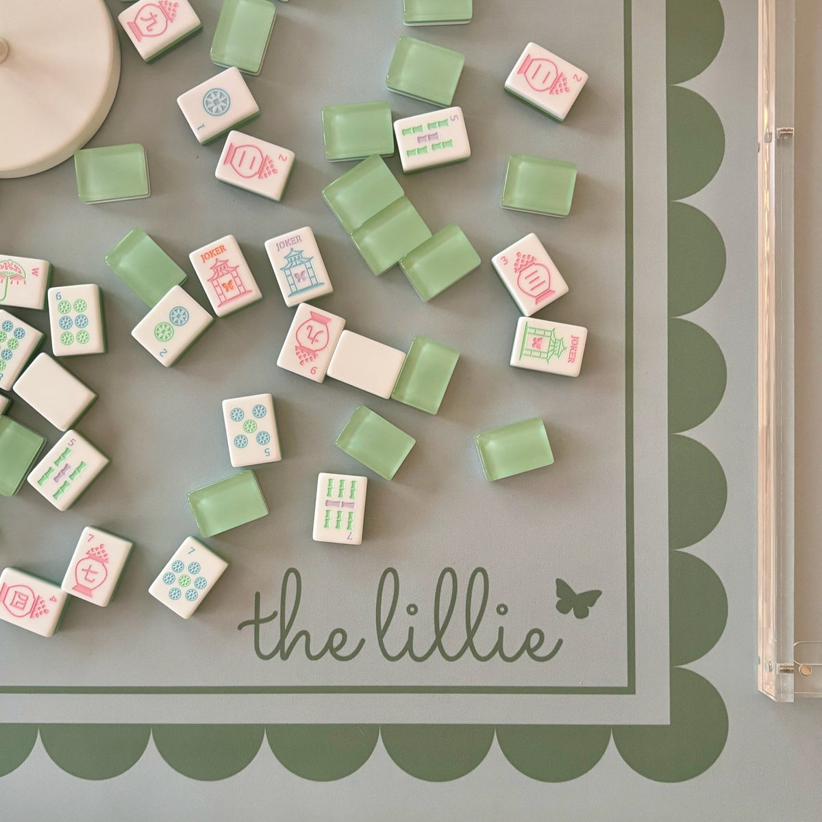 Mahjong class at The Lillie, needlepoint and mahjong shop in Summerland, CA