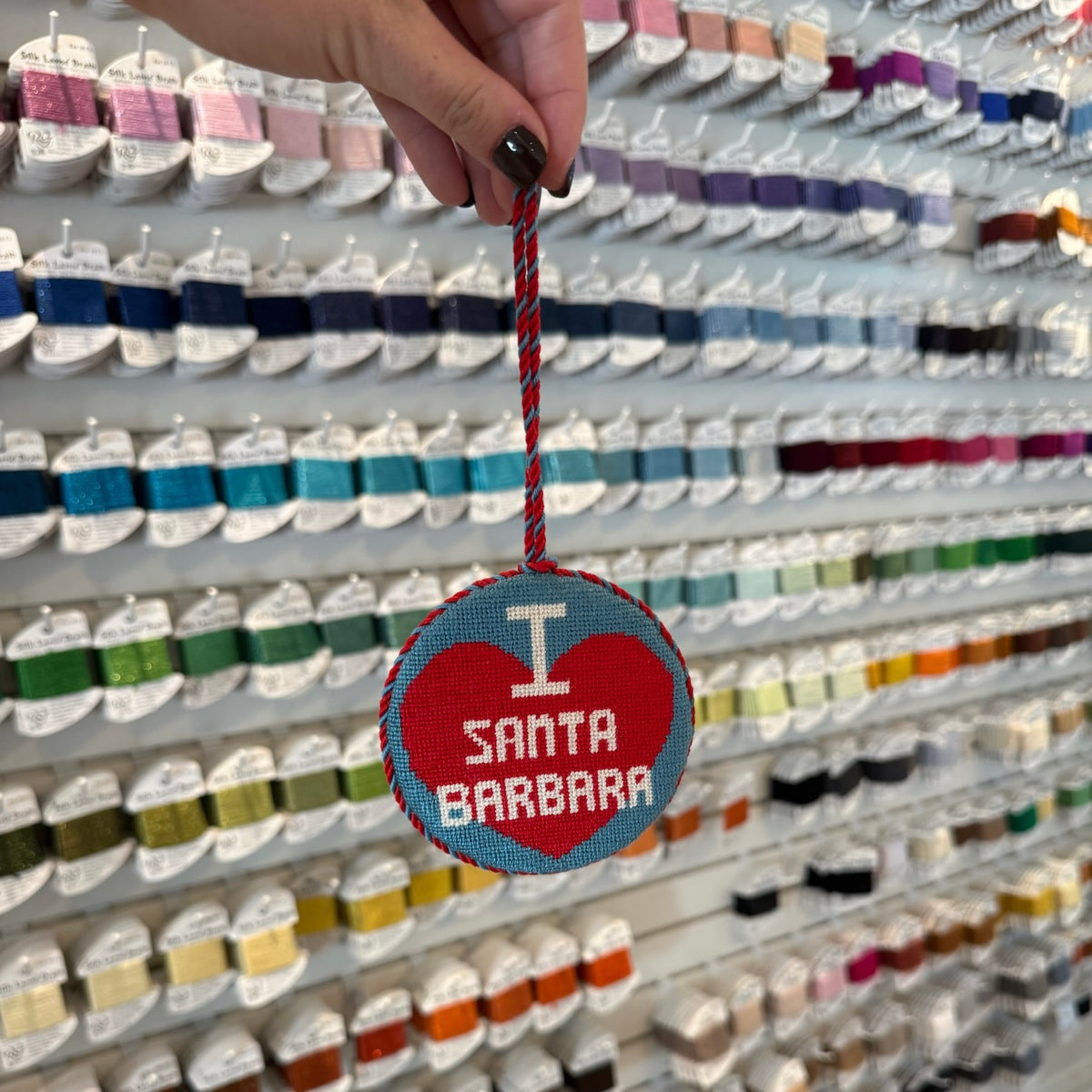 Finish It Yourself: Round Ornament with Jillian