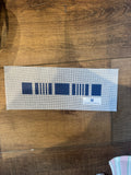 Ticking Key Fob - Blueberry