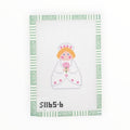 June Angel needlepoint canvas by KCN Designers