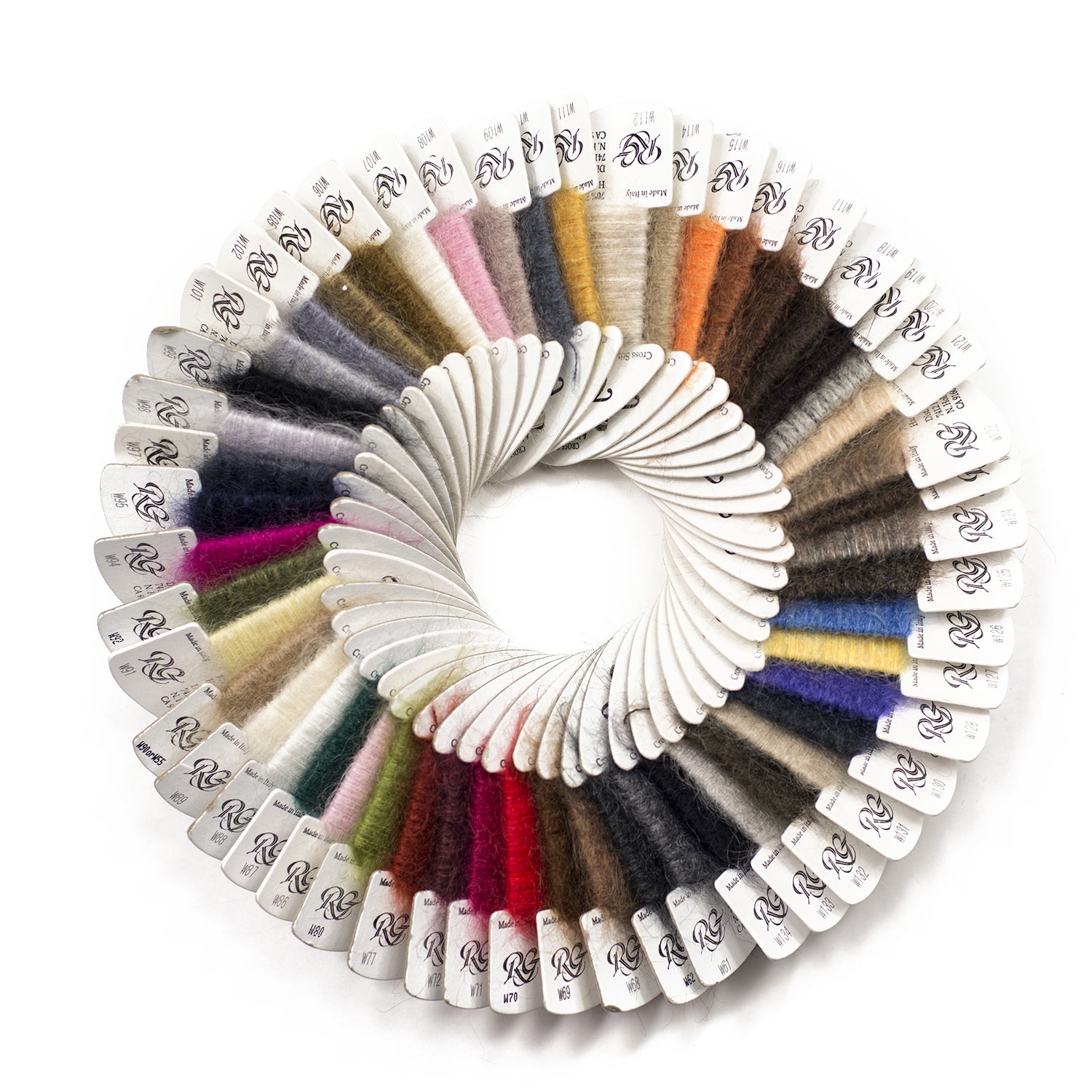 Rainbow Gallery Wisper W158 Orange Crush needlepoint thread