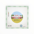 Monticello needlepoint canvas by Atlantic Blue Canvas