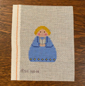 Blue Choir Angel | Needlepoint Canvas
