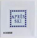 Apres Ski Square Printed Canvas