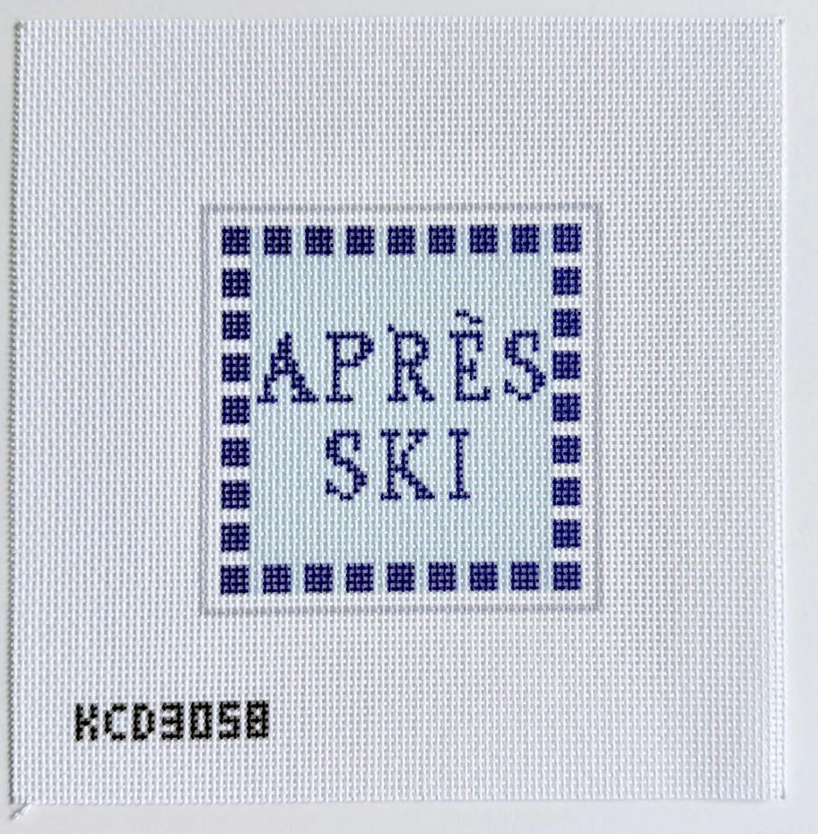 Apres Ski Square Printed Canvas