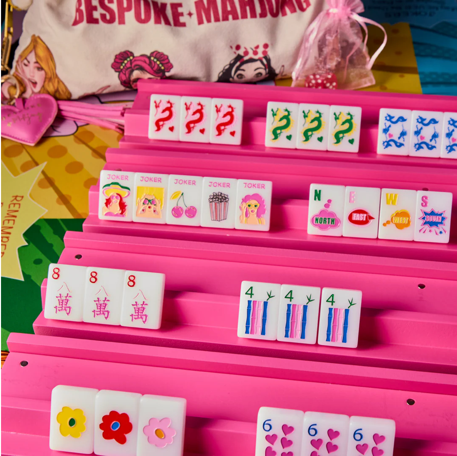Pop Divas - Bright White | Mahjong Tiles