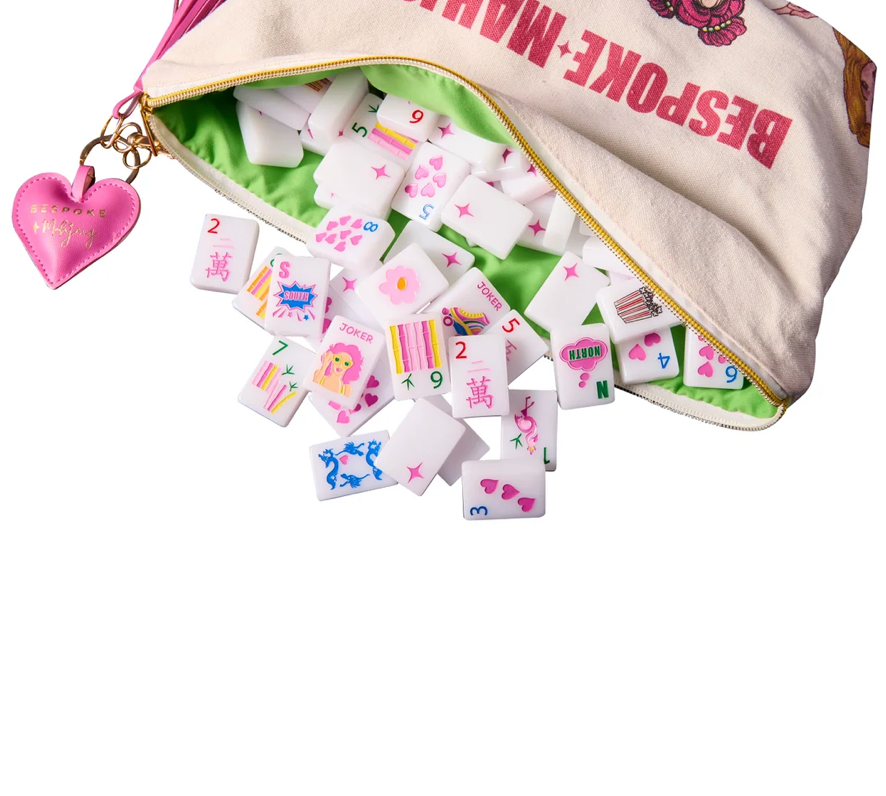 Pop Divas - Bright White | Mahjong Tiles