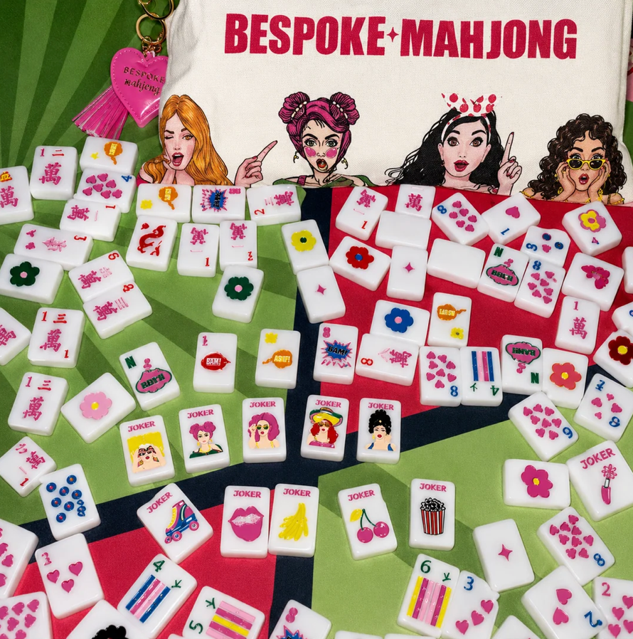 Pop Divas - Bright White | Mahjong Tiles