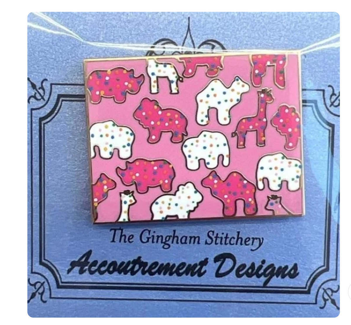 Animal Crackers Needle Minder