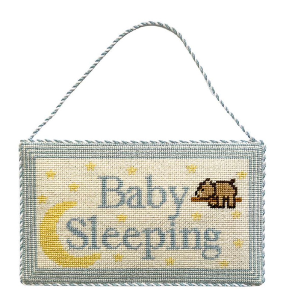 Baby Sleeping – Bear | Needlepoint Canvas