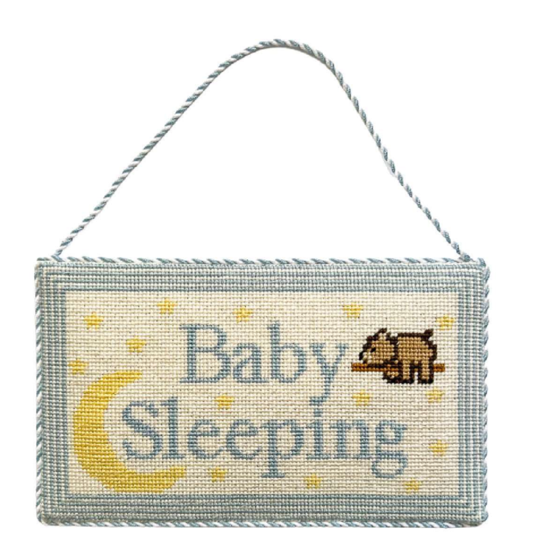 Baby Sleeping – Bear | Needlepoint Canvas