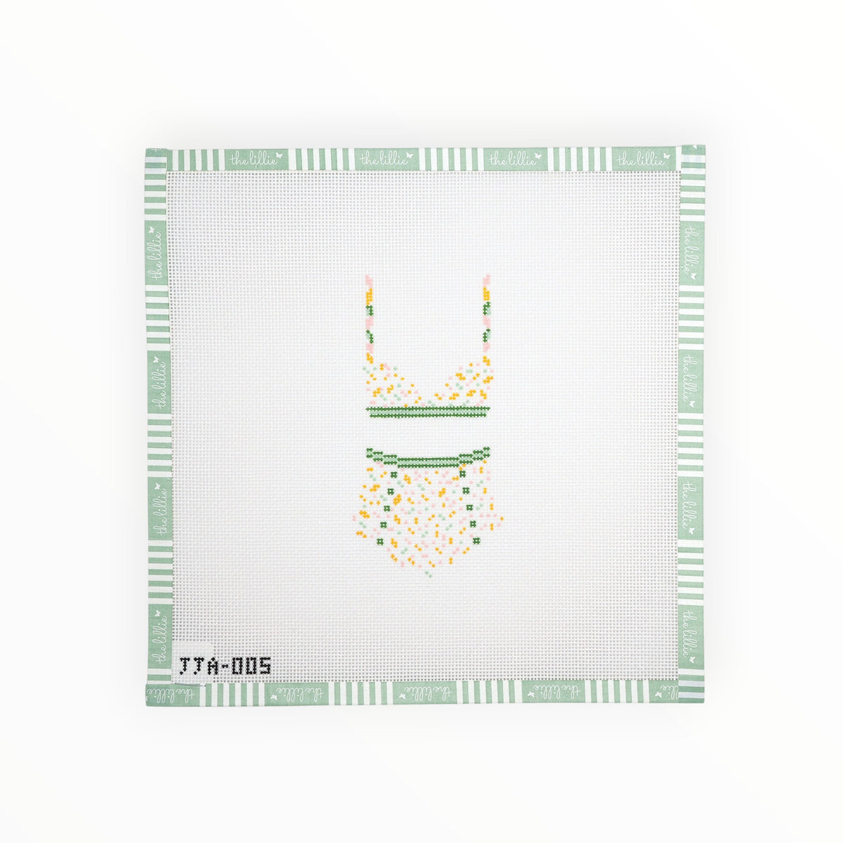 Sprinkle Bikini needlepoint canvas by JJ