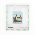 Stockholm Stamp needlepoint canvas by Stitch Style