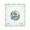 Travel Round - New Zealand needlepoint canvas by Bradley Needlepoint Company