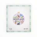 Travel Round - Scotland needlepoint canvas by Bradley Needlepoint Company