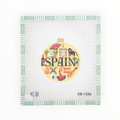 Travel Round - Spain needlepoint canvas by Bradley Needlepoint Company