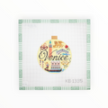 Travel Round - Venice needlepoint canvas by Bradley Needlepoint Company