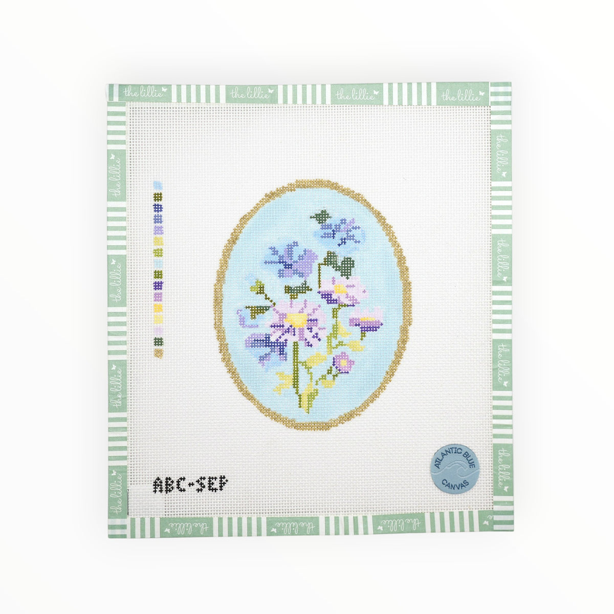 September Birth Flowers | Needlepoint Canvas